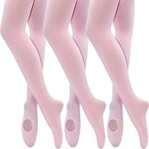 Ballet Convertible Tights 40D Pink 3 Pairs